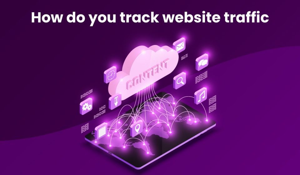 How do you track website traffic