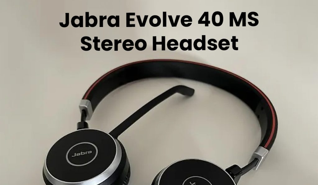 Jabra Evolve 40 MS Stereo gaming Headset