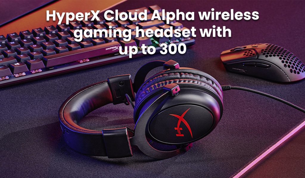 HyperX Cloud Alpha wireless gaming headset